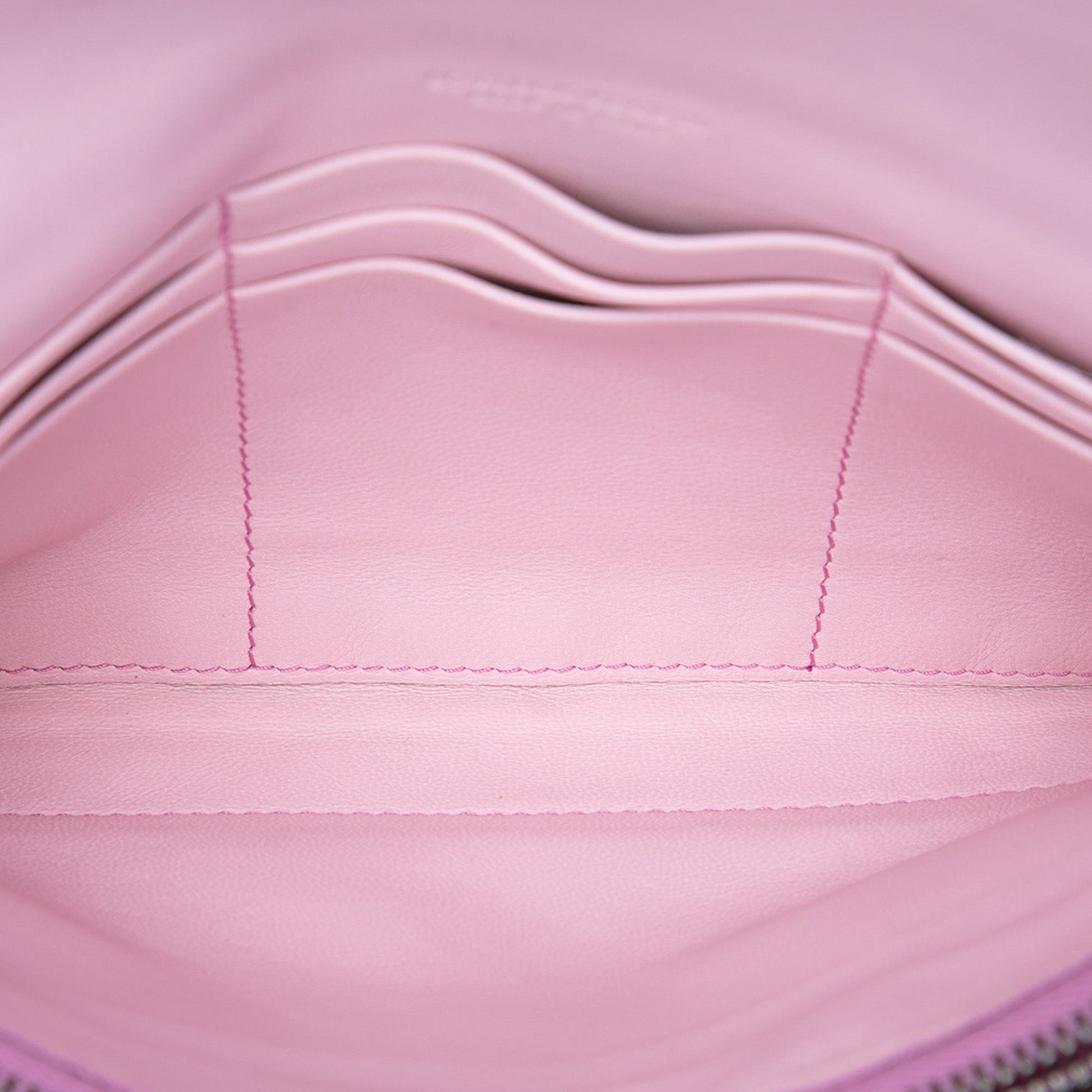 Bottega Veneta Bicolor Nappa Intrecciato Wallet On Chain