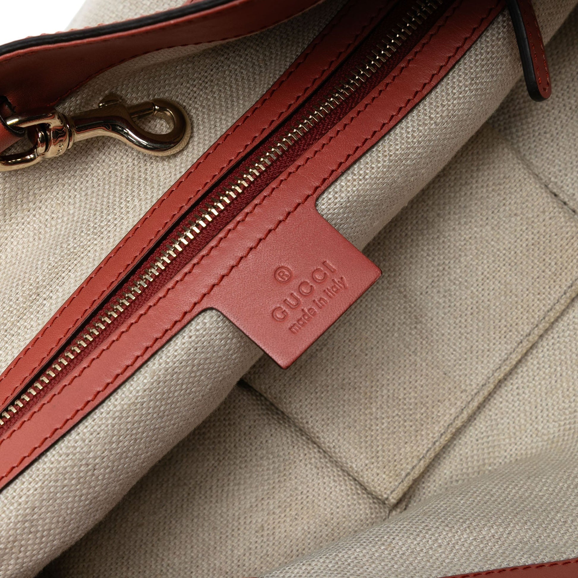 Gucci Medium Canvas Craft Tote