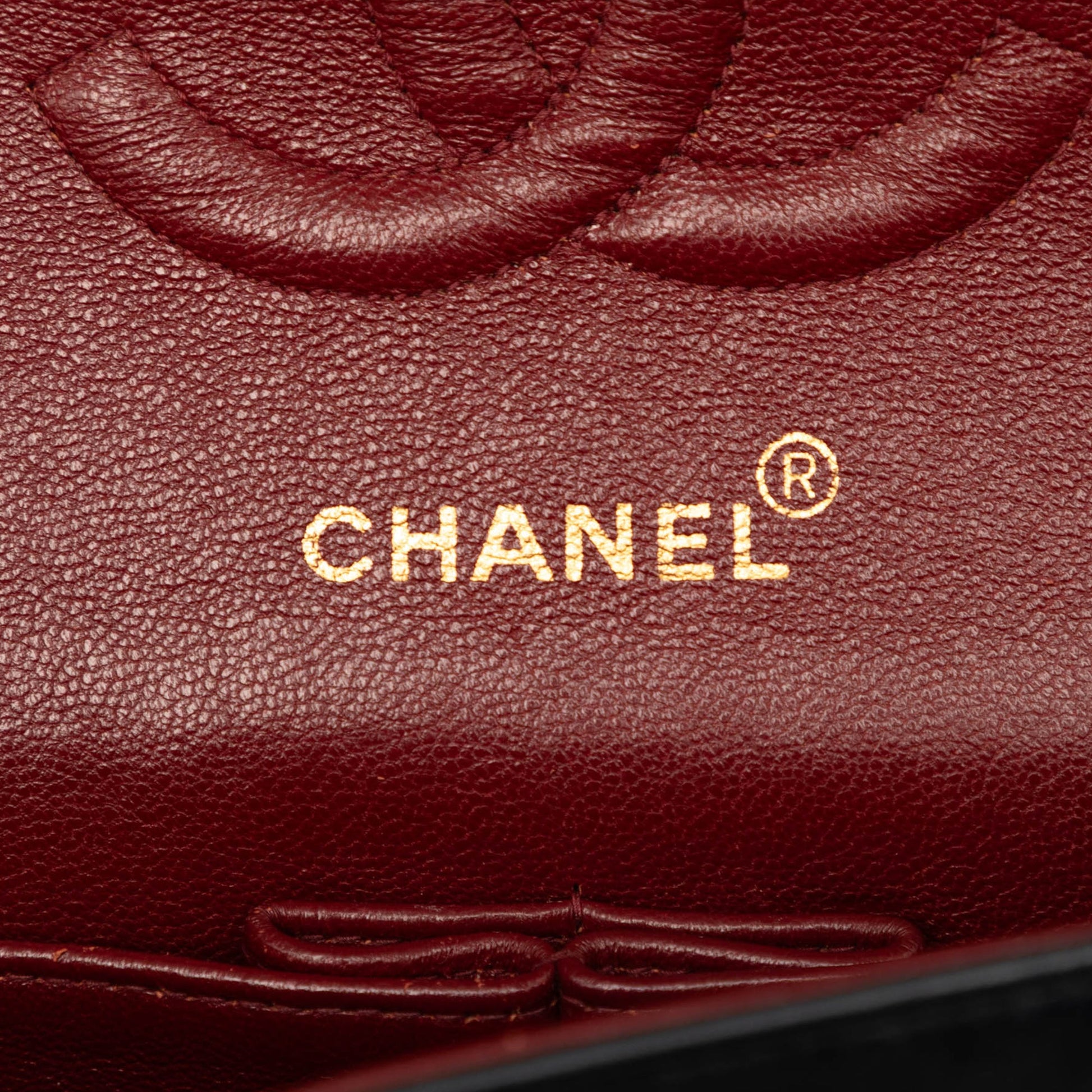 Chanel Medium Classic Chevron Lambskin Double Flap