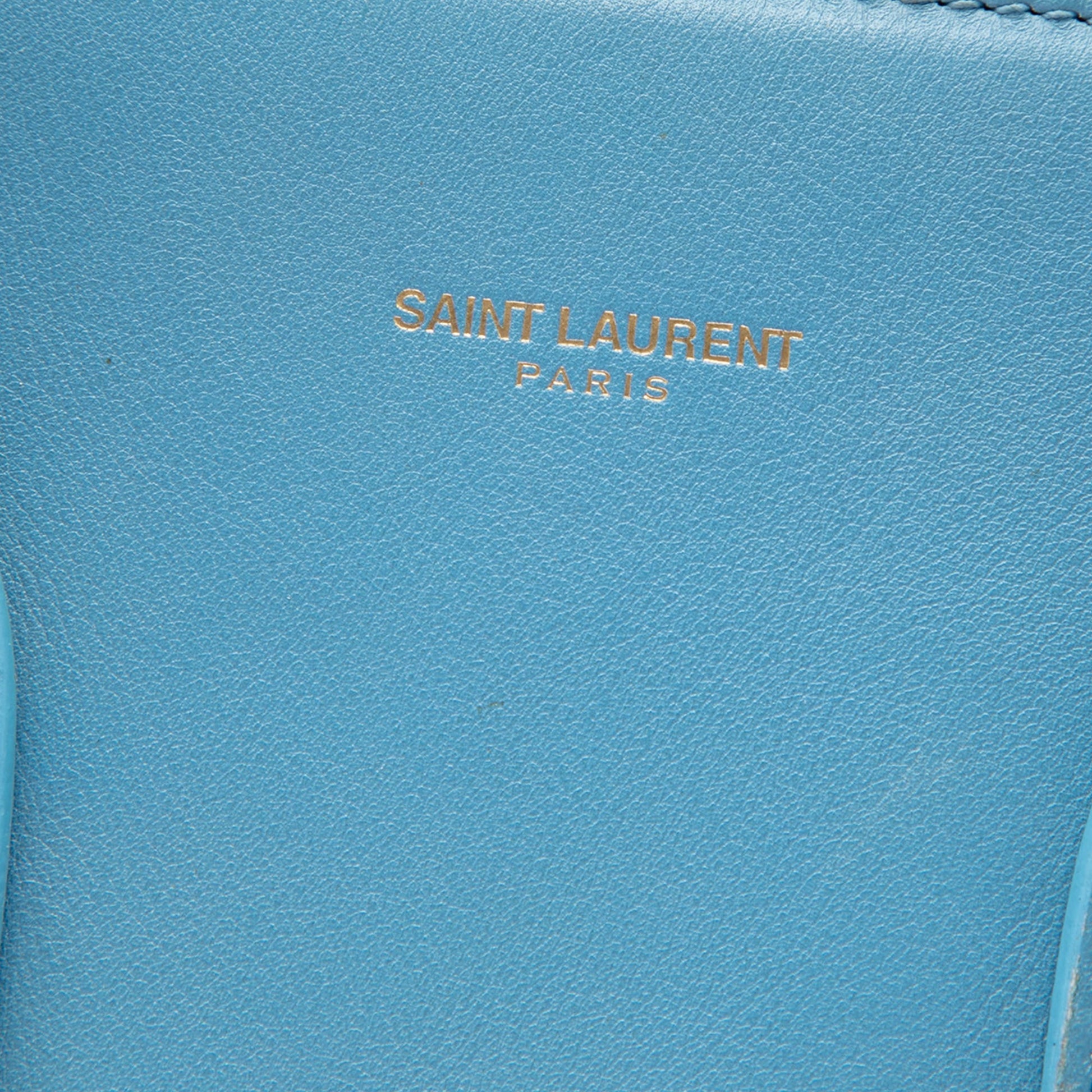 Saint Laurent Small Leather Sac De Jour Satchel