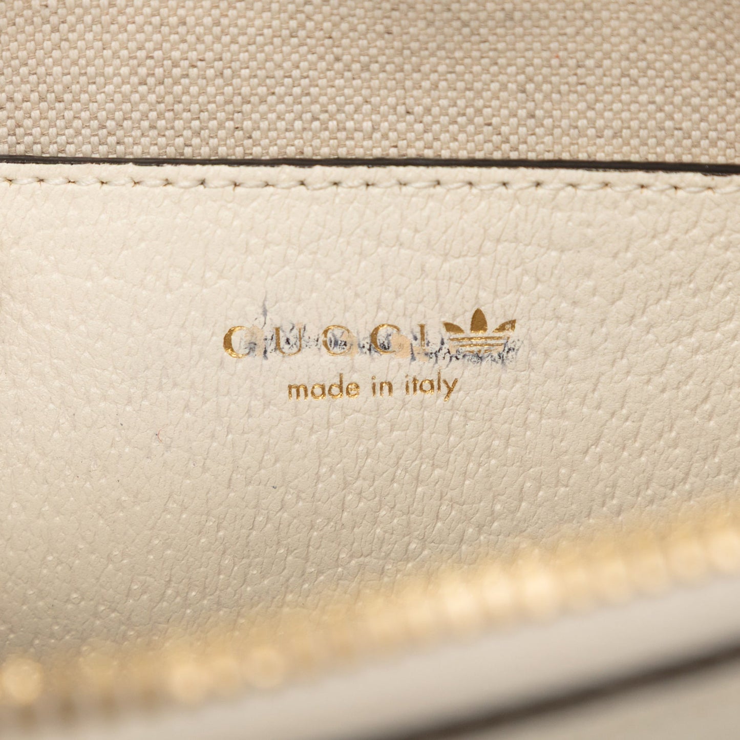 Gucci Adidas Mini Leather Horsebit 1955 Top Handle Bag