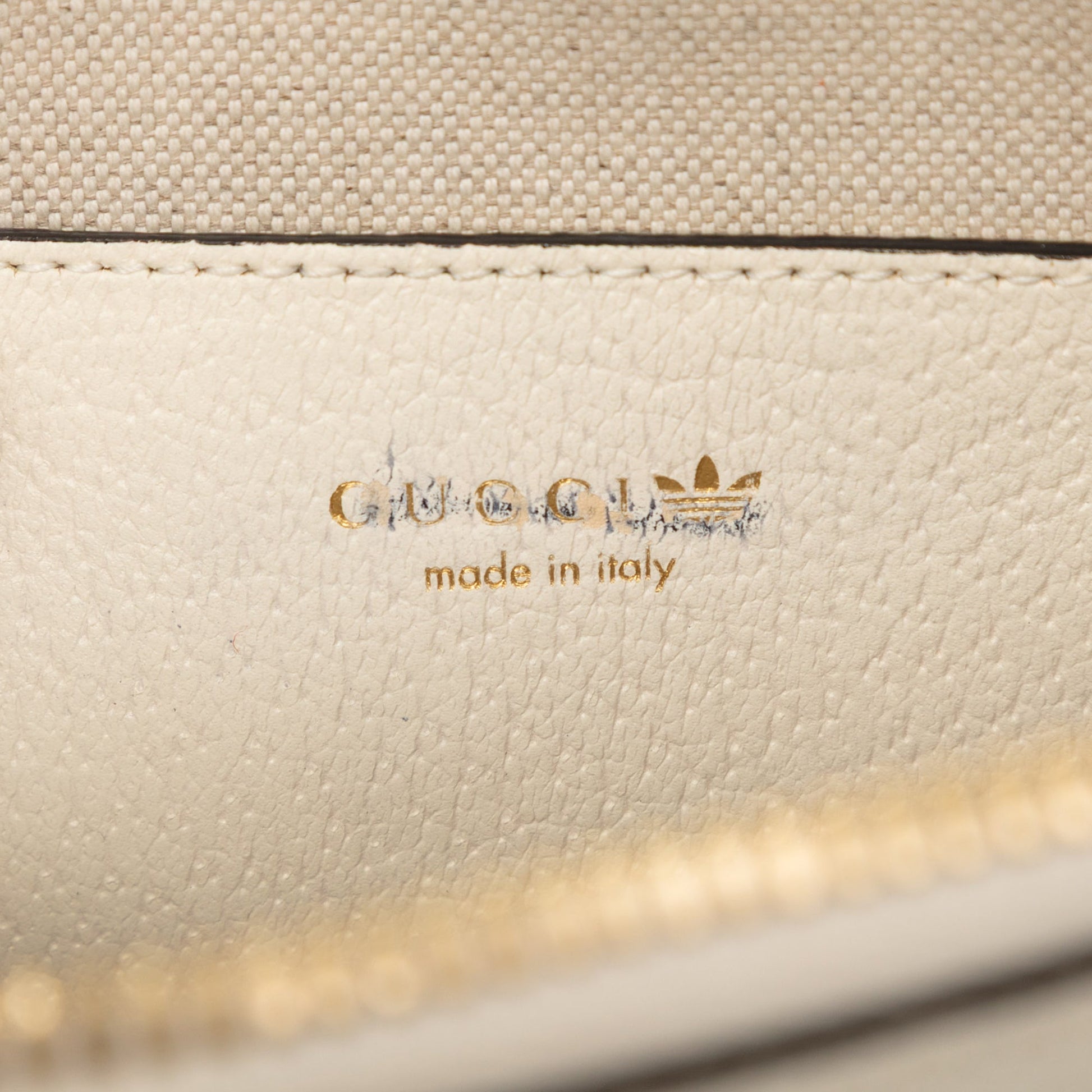 Gucci Adidas Mini Leather Horsebit 1955 Top Handle Bag