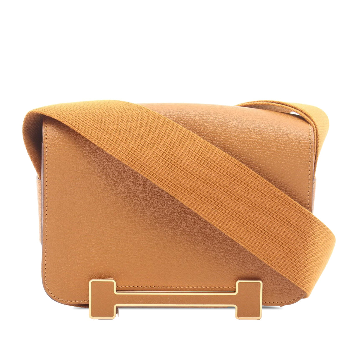 Hermès Chevre Mysore Geta — Brown