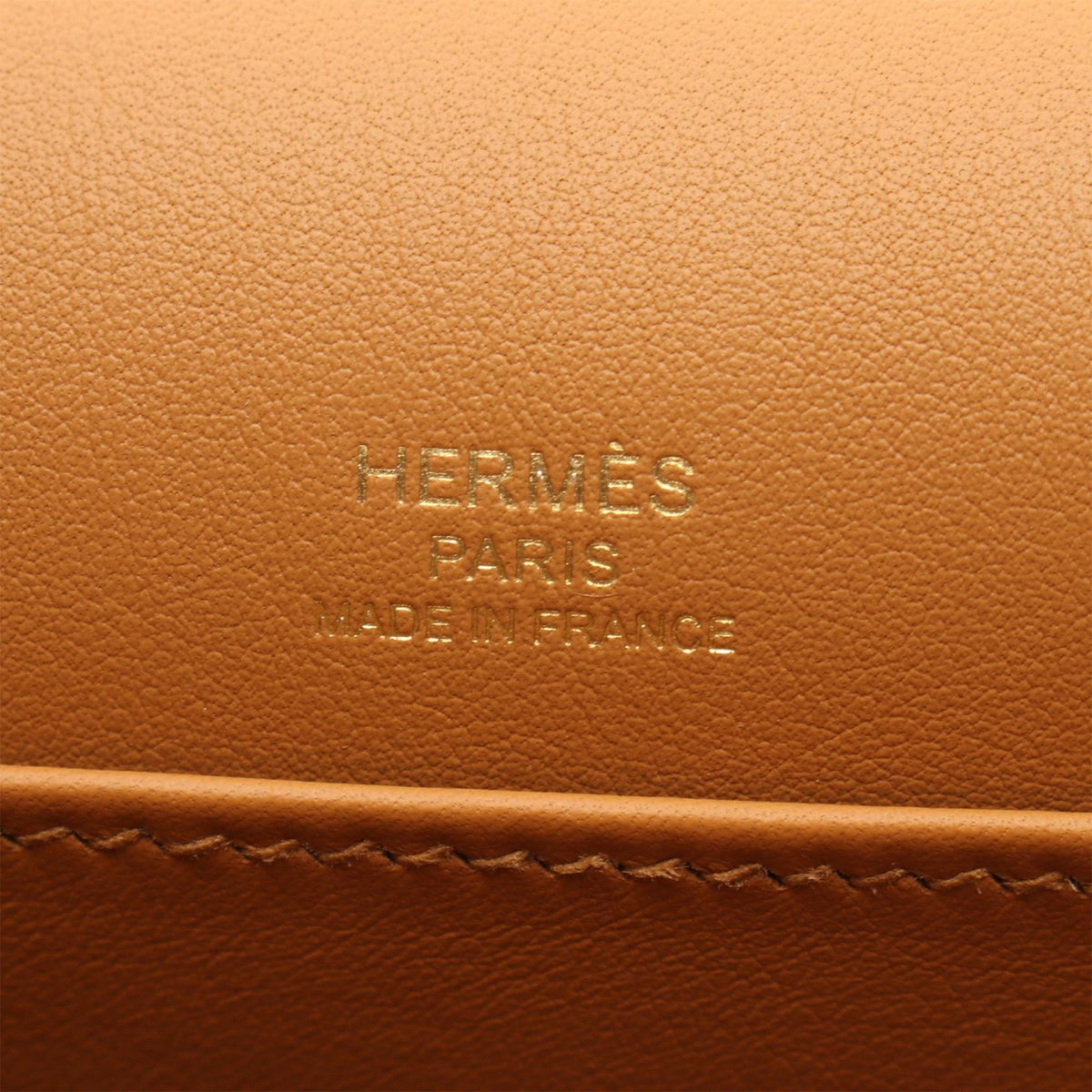 Hermès Chevre Mysore Geta — Brown
