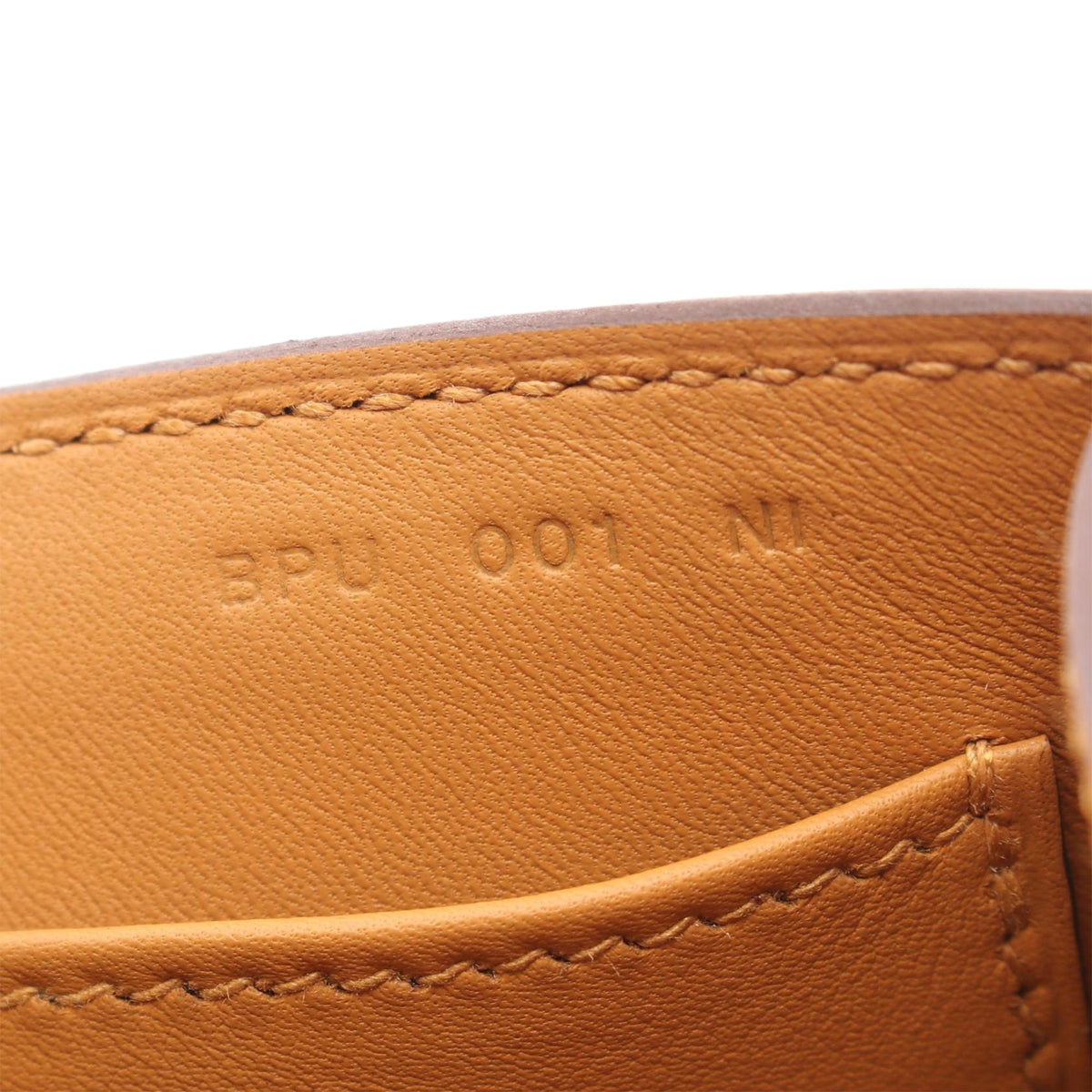 Hermès Chevre Mysore Geta — Brown