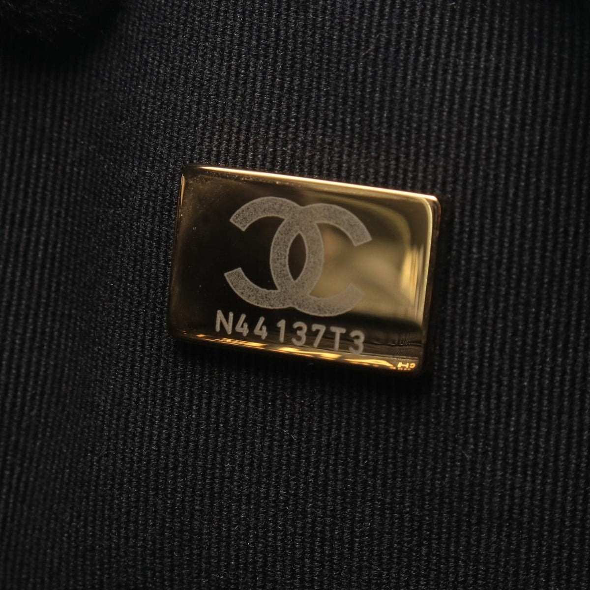 Chanel Mini Square Quilted Lambskin Bijoux Logo Chain Flap — Black