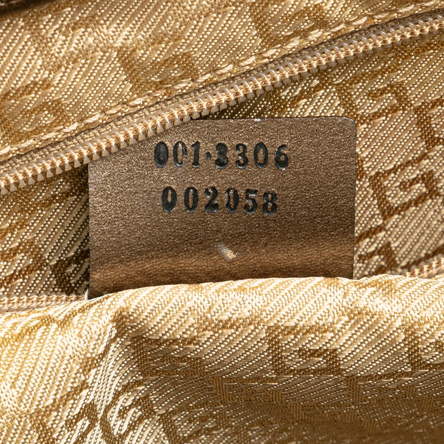 Canvas Web Jackie Shoulder Bag