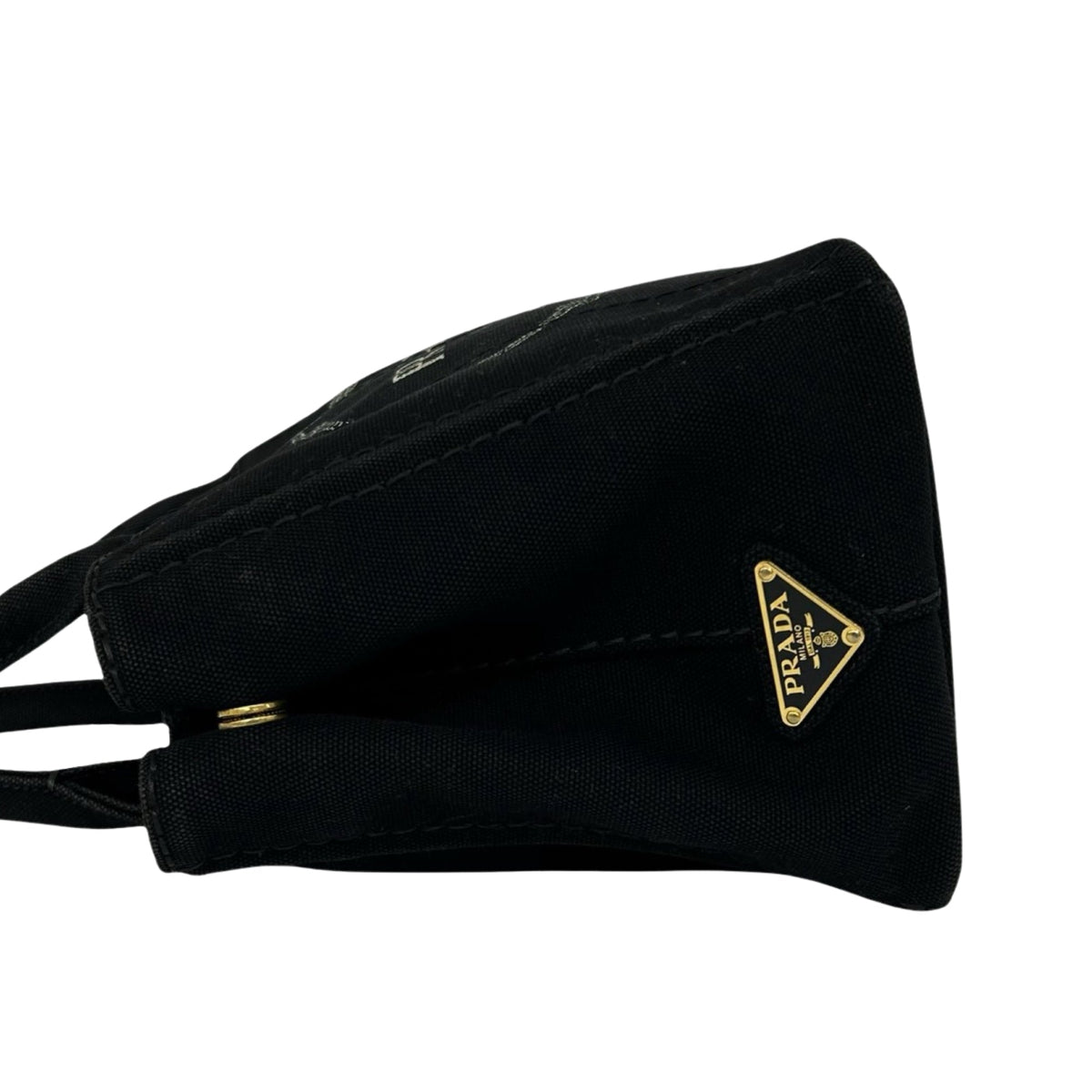 Prada Small Canvas Canapa Logo Tote