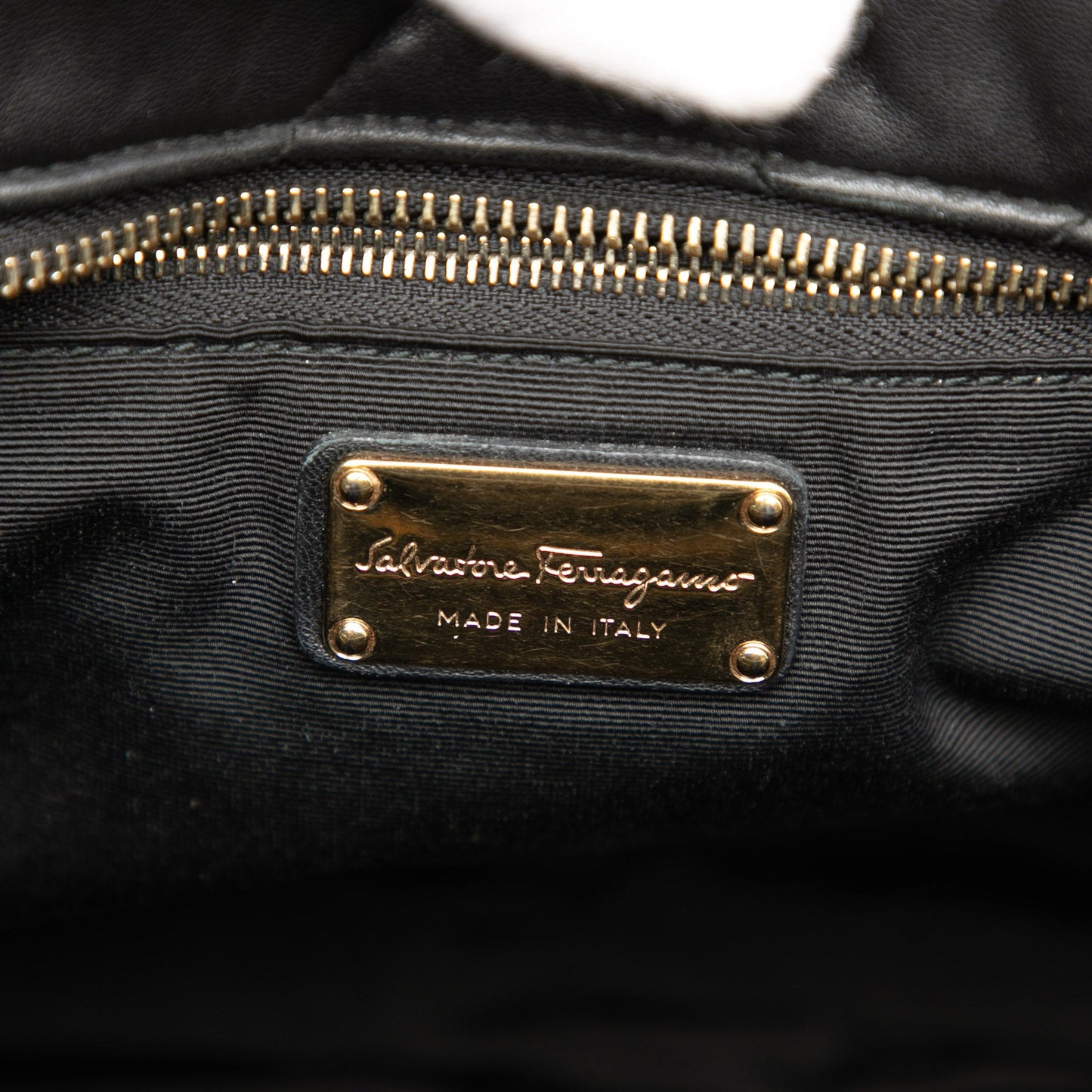 Ferragamo Large Quilted Nappa Vara Tote