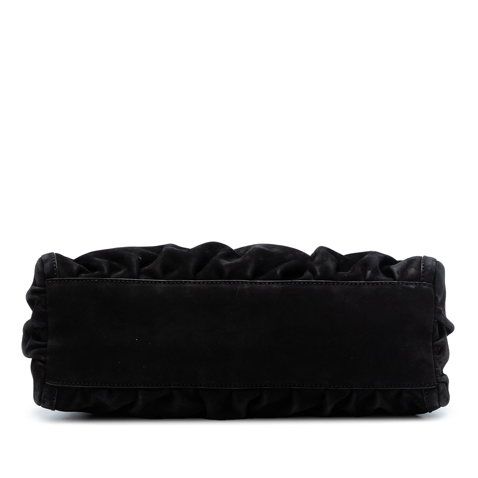 Suede Abbey D Ring Shoulder Bag