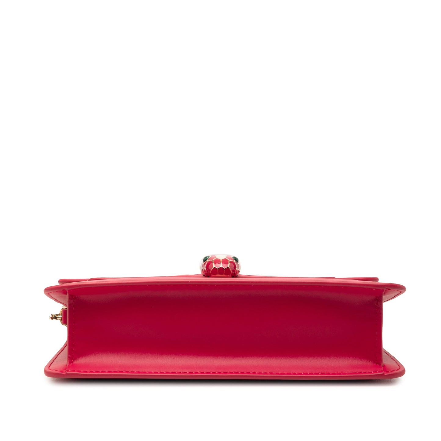 Small Calfskin Serpenti Forever East West Shoulder Bag