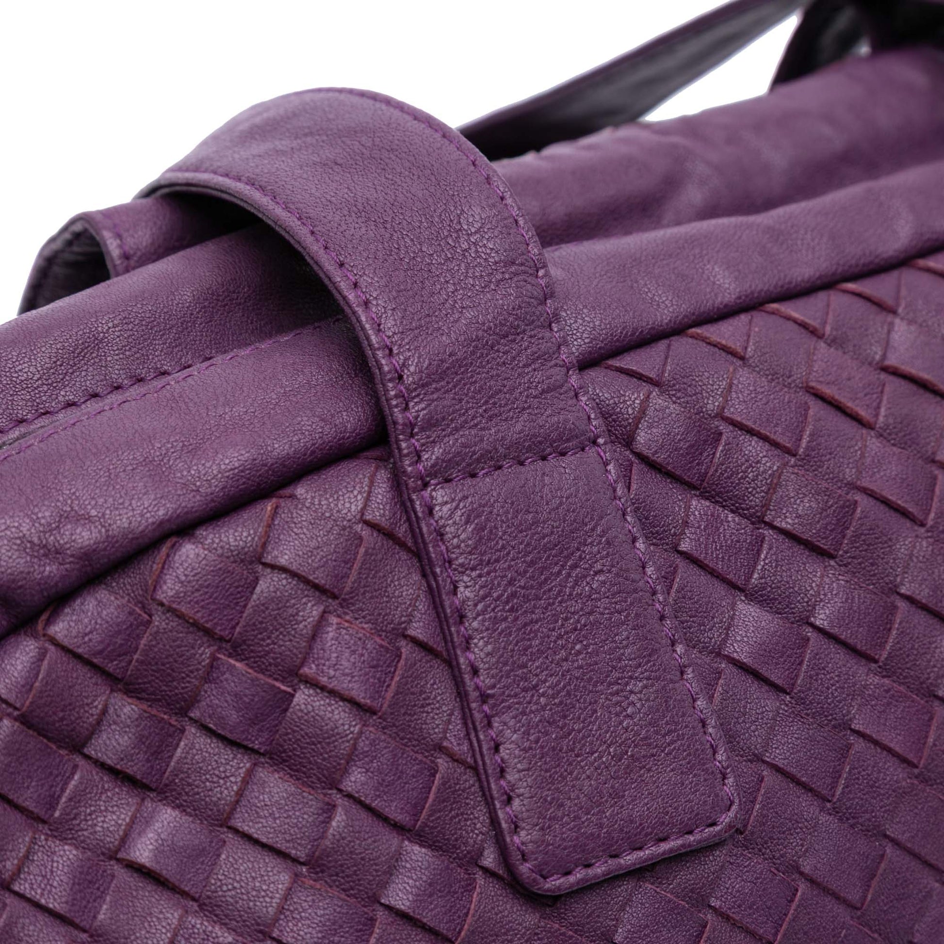 Bottega Veneta Nappa Intrecciato Shoulder Bag