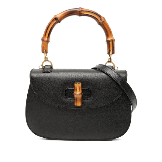 Gucci Grained Calfskin Bamboo Night