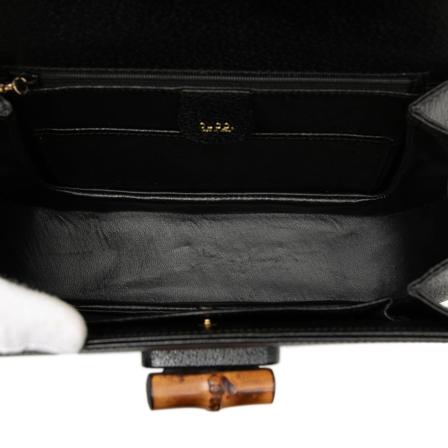 Gucci Grained Calfskin Bamboo Night