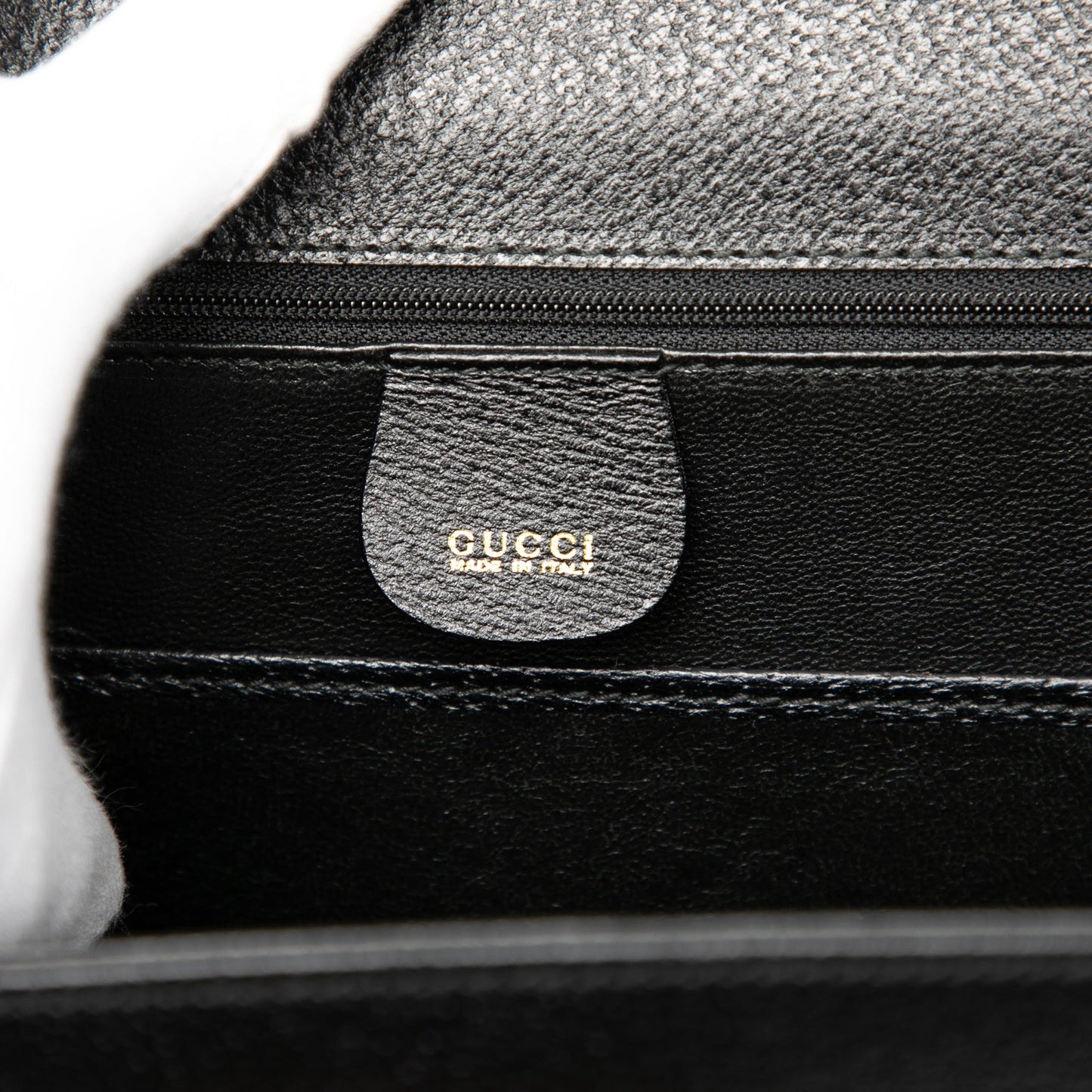 Gucci Grained Calfskin Bamboo Night
