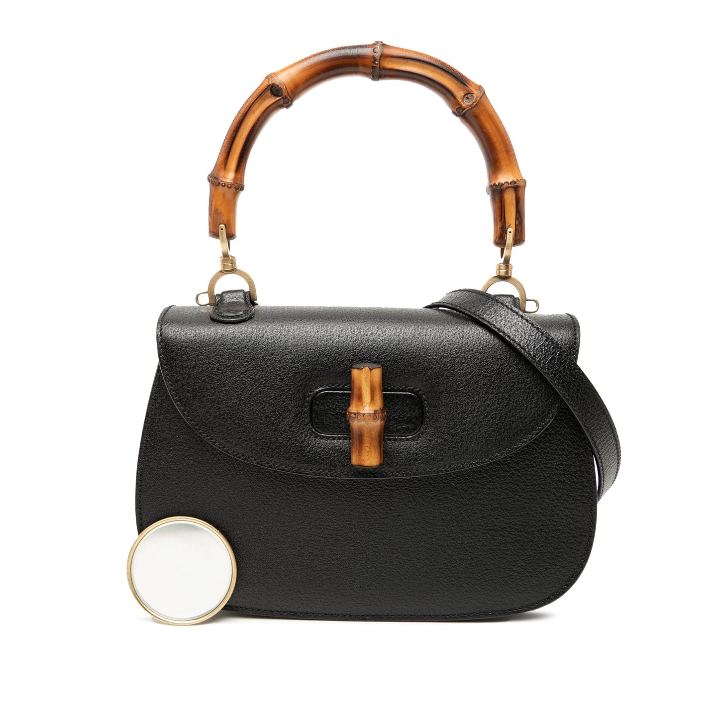 Gucci Grained Calfskin Bamboo Night