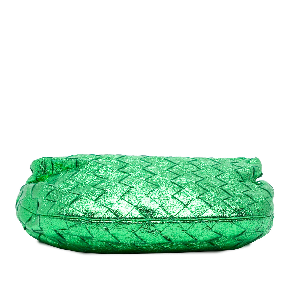 Bottega Veneta Mini Metallic Nappa Intrecciato Jodie