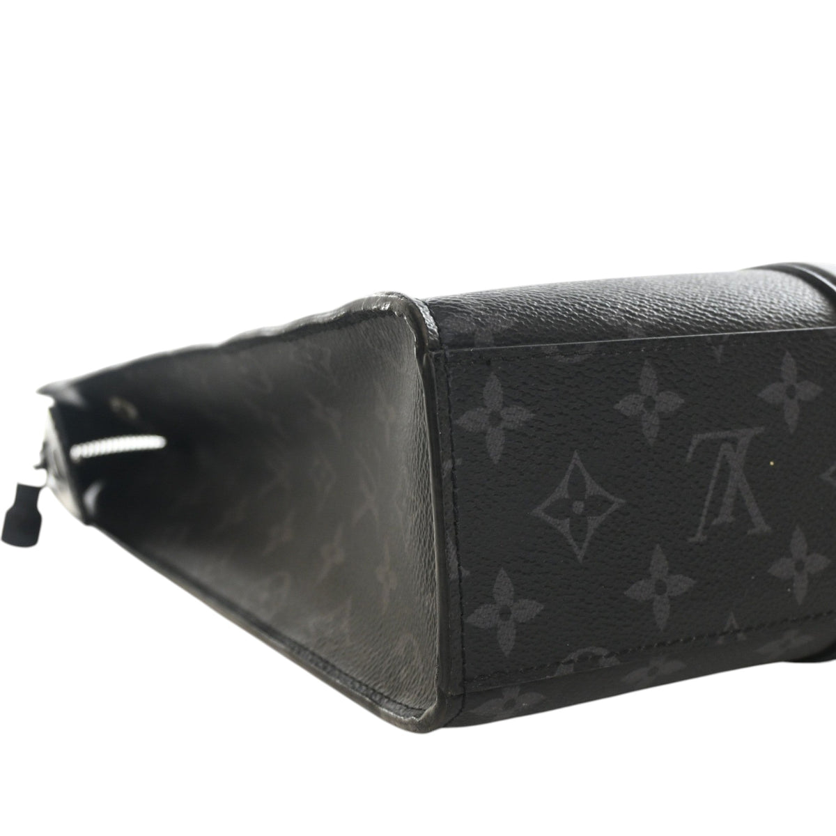 Louis Vuitton Monogram Eclipse Sac Plat Horizontal Zipper