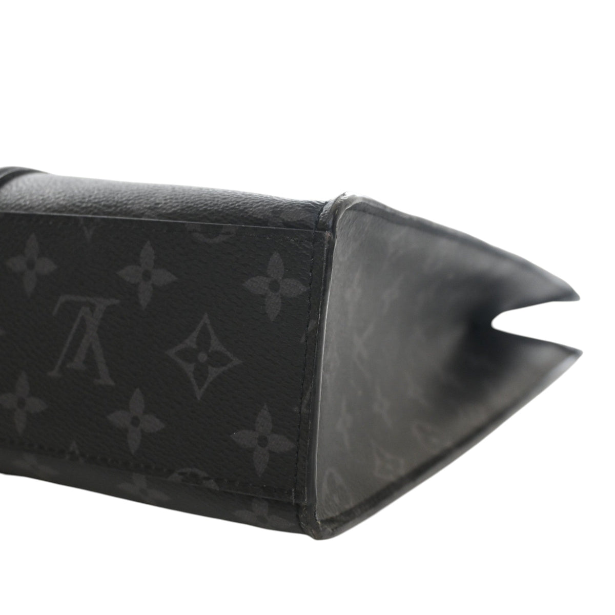 Louis Vuitton Monogram Eclipse Sac Plat Horizontal Zipper