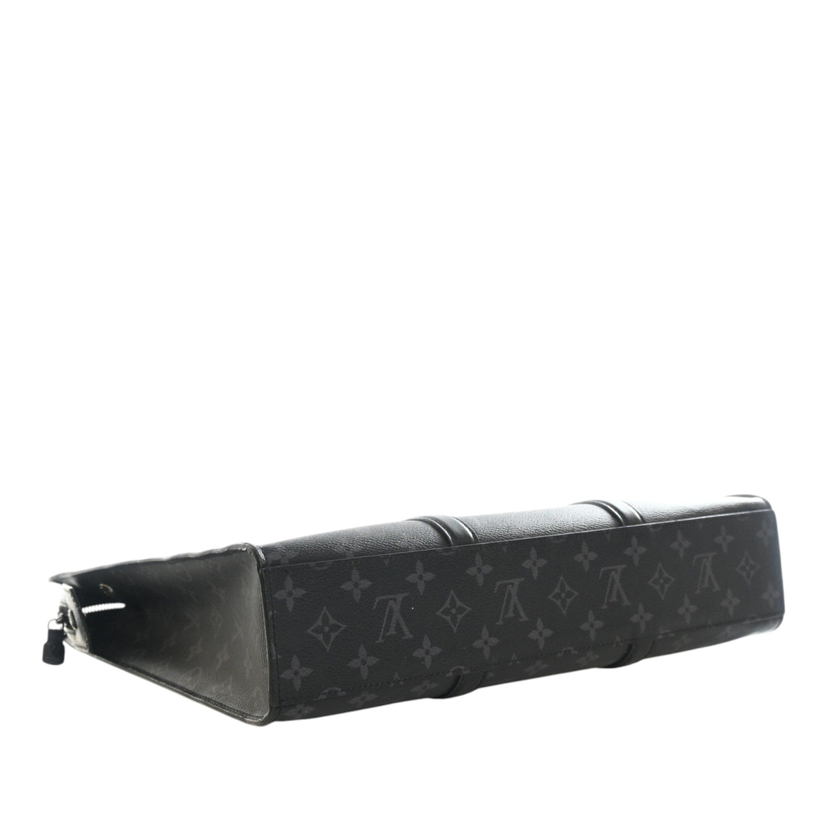 Louis Vuitton Monogram Eclipse Sac Plat Horizontal Zipper