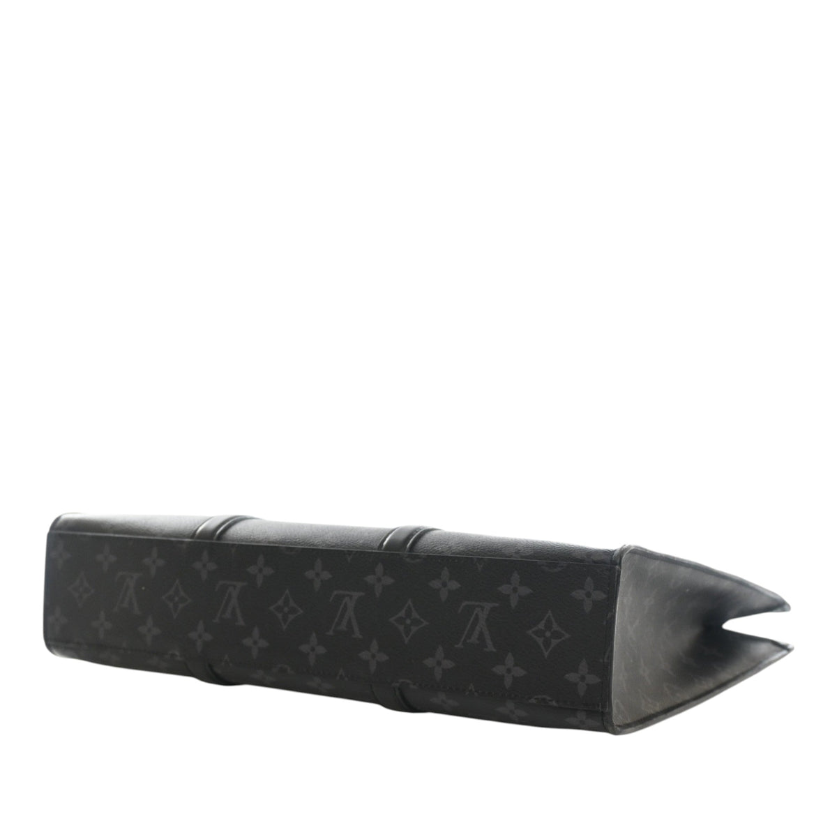 Louis Vuitton Monogram Eclipse Sac Plat Horizontal Zipper