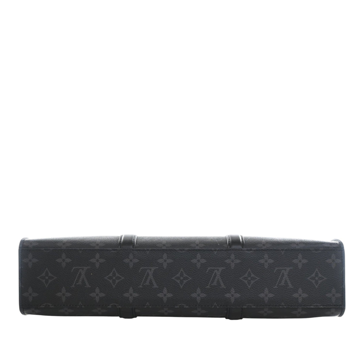 Louis Vuitton Monogram Eclipse Sac Plat Horizontal Zipper