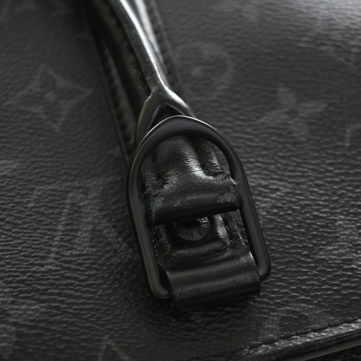 Louis Vuitton Monogram Eclipse Sac Plat Horizontal Zipper
