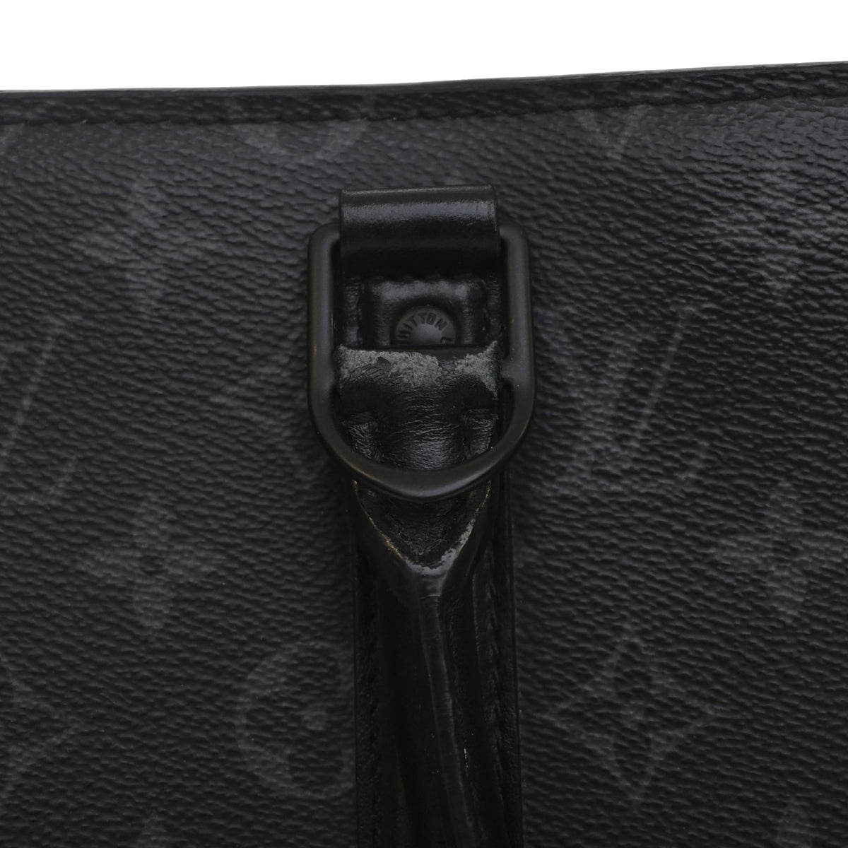 Louis Vuitton Monogram Eclipse Sac Plat Horizontal Zipper