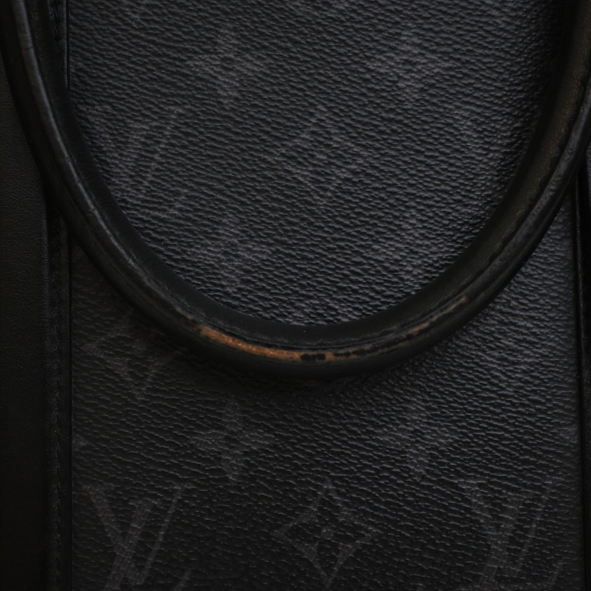 Louis Vuitton Monogram Eclipse Sac Plat Horizontal Zipper