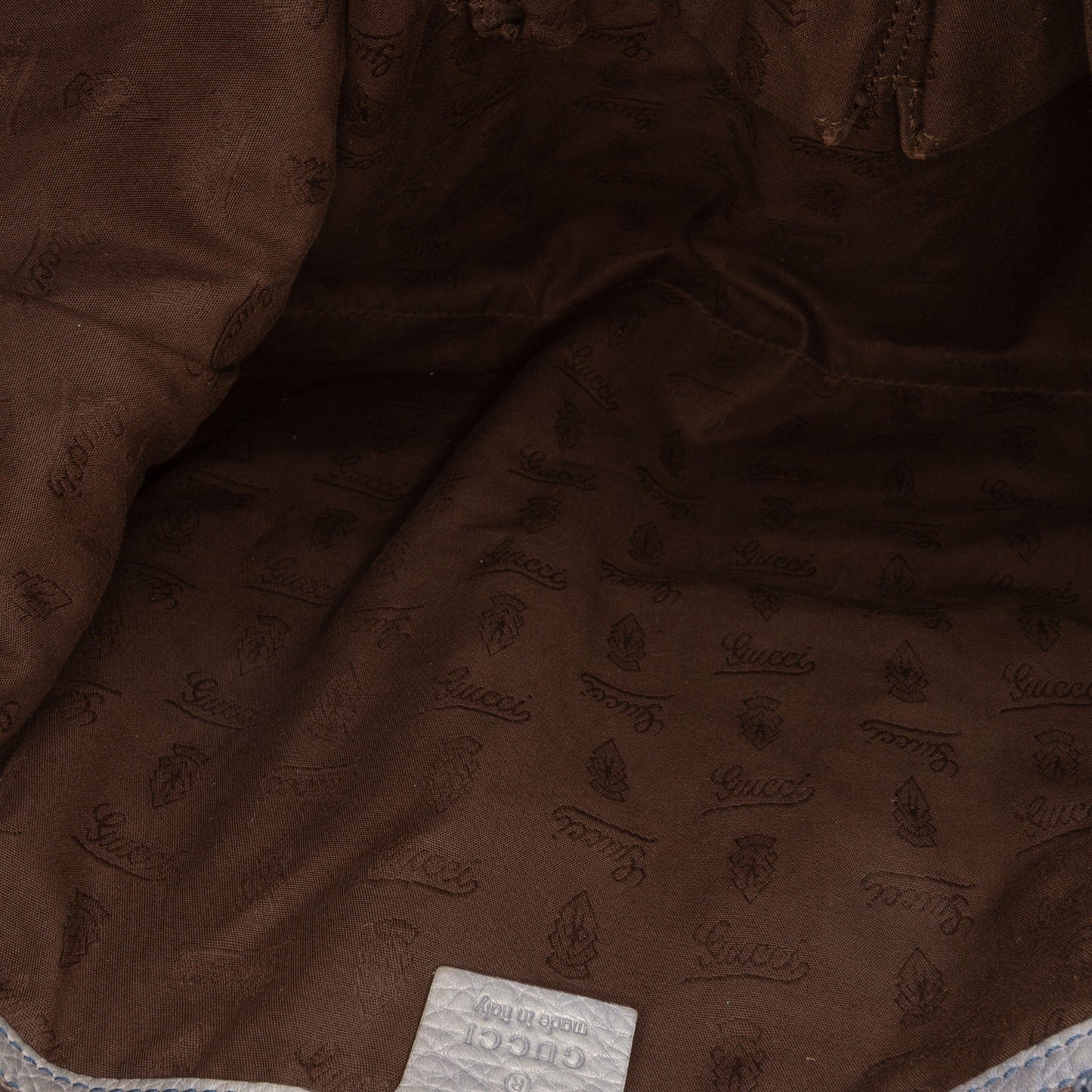Medium GG Canvas Bamboo Bar Tote