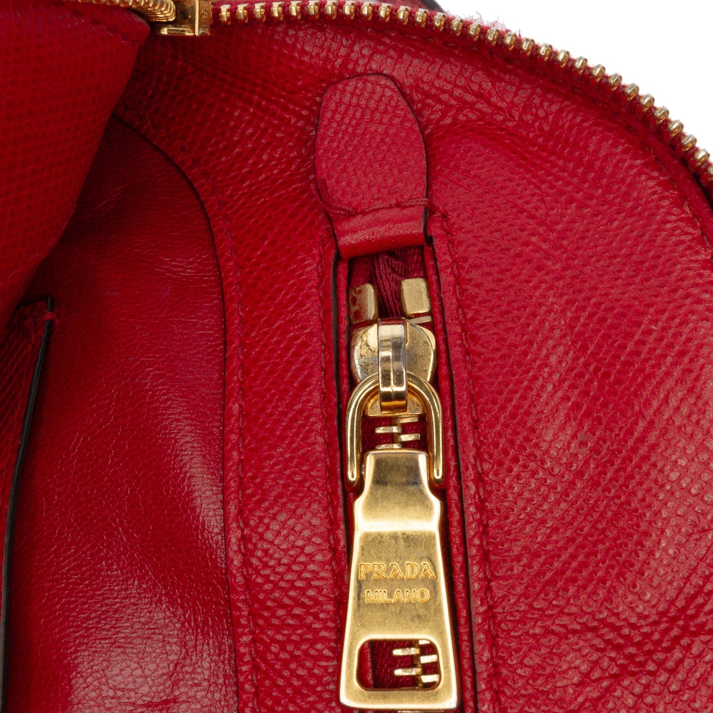 Prada Medium Saffiano Dome Satchel