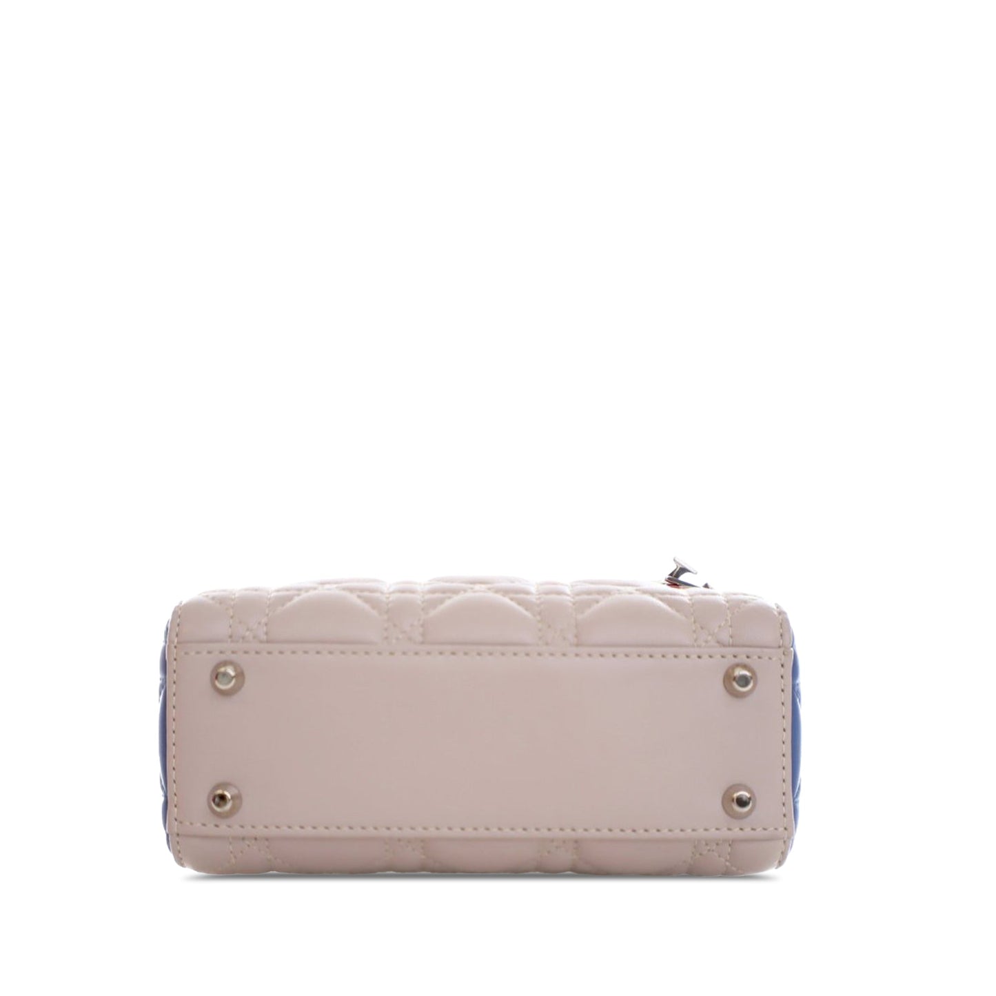 Dior Mini Tricolor Lambskin Cannage Lady Dior