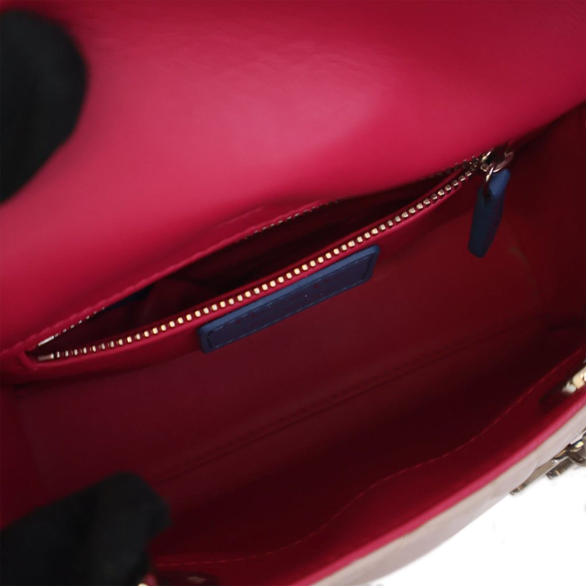 Dior Mini Tricolor Lambskin Cannage Lady Dior