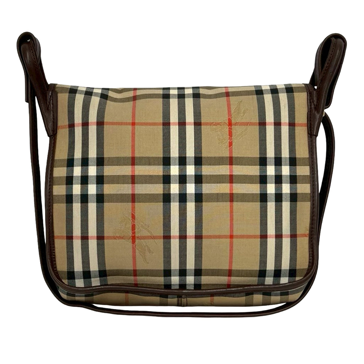 Burberry Haymarket Check Canvas Crossbody