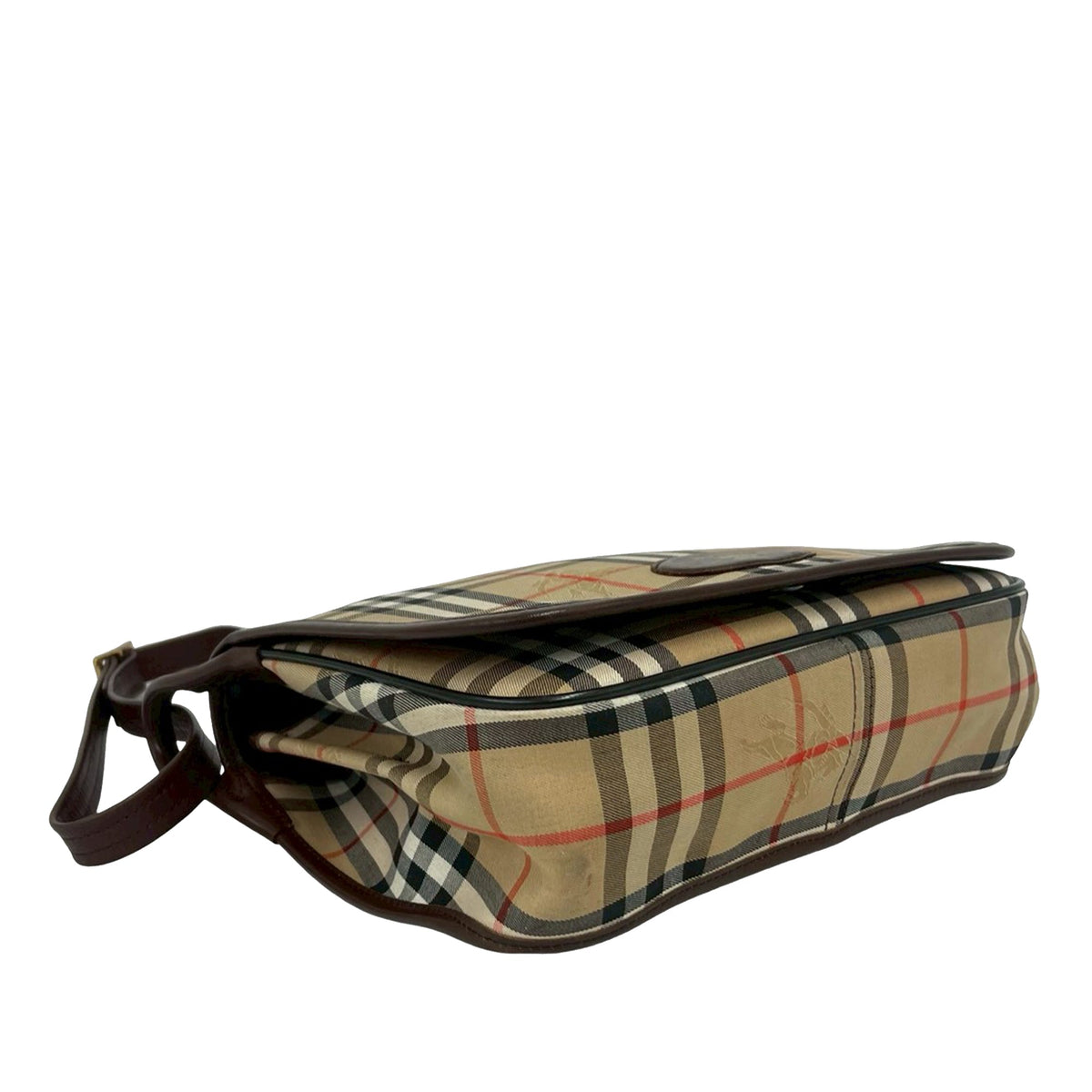 Burberry Haymarket Check Canvas Crossbody