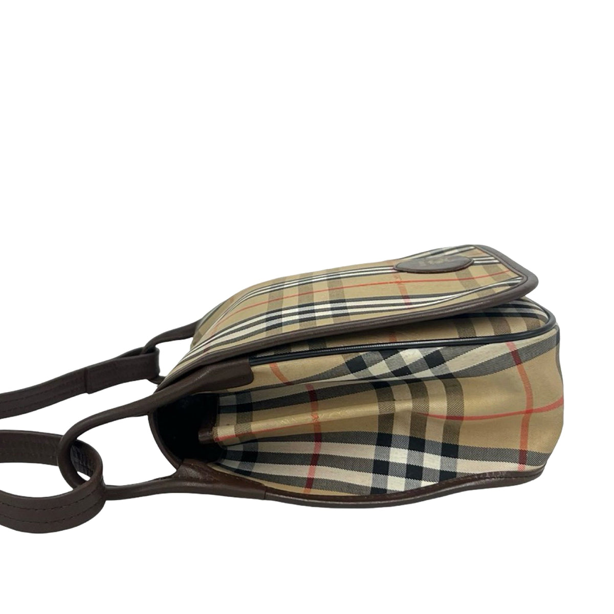 Burberry Haymarket Check Canvas Crossbody