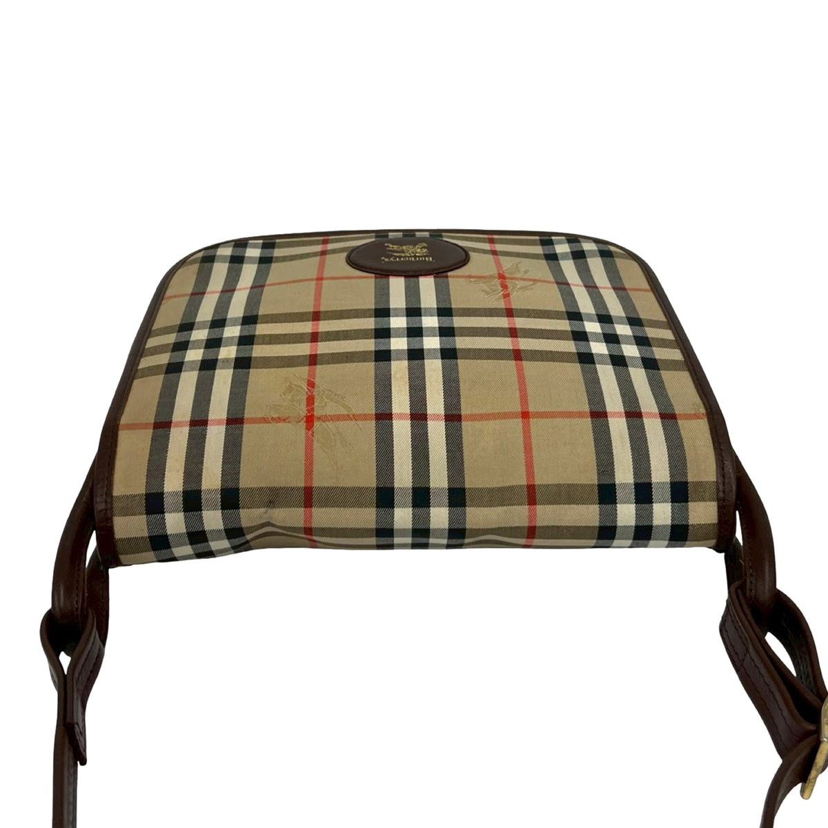 Burberry Haymarket Check Canvas Crossbody