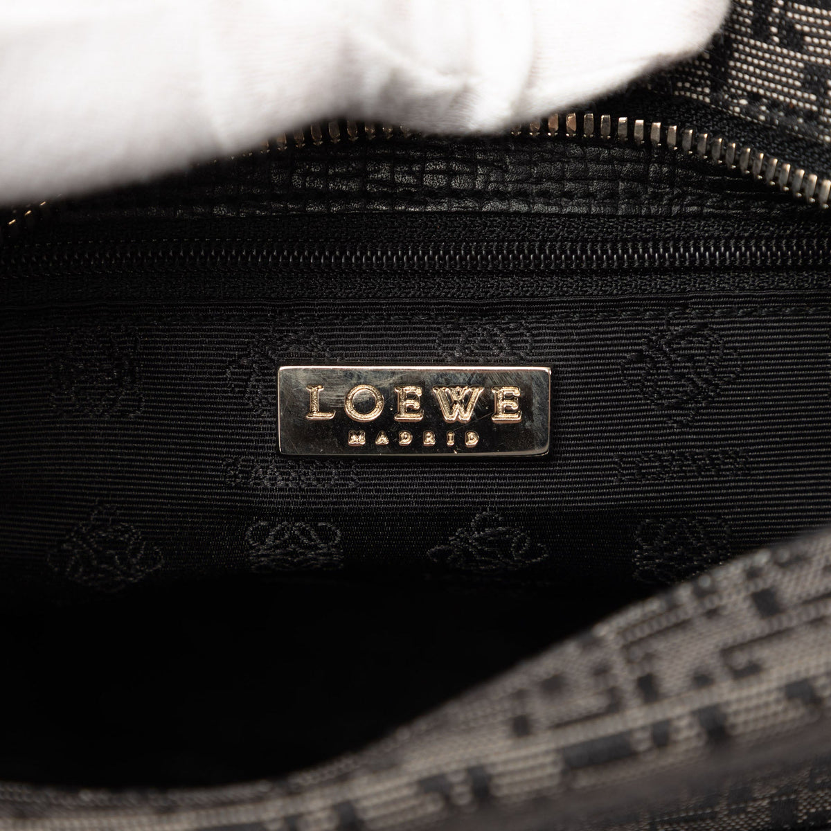 LOEWE Printed Canvas Hobo