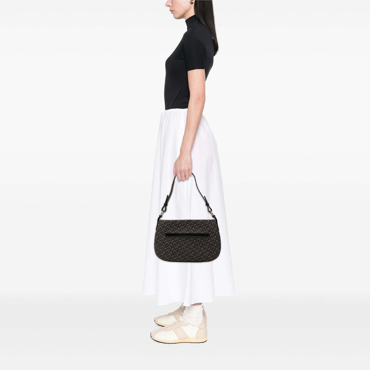 LOEWE Printed Canvas Hobo