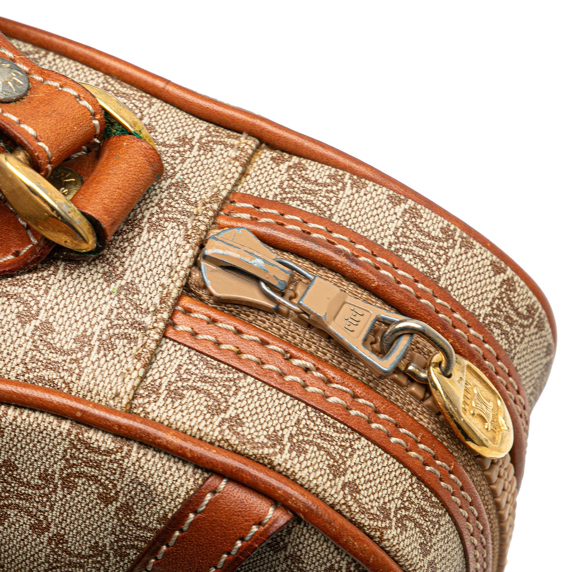 Celine Macadam Coated Canvas Crossbody