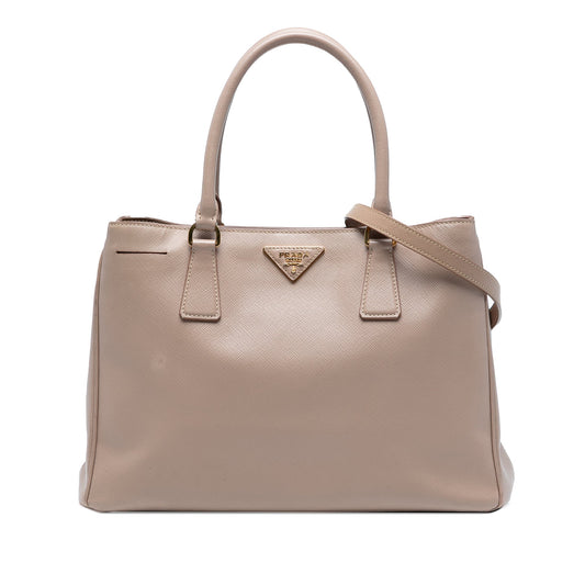 Prada Medium Saffiano Lux Galleria Satchel