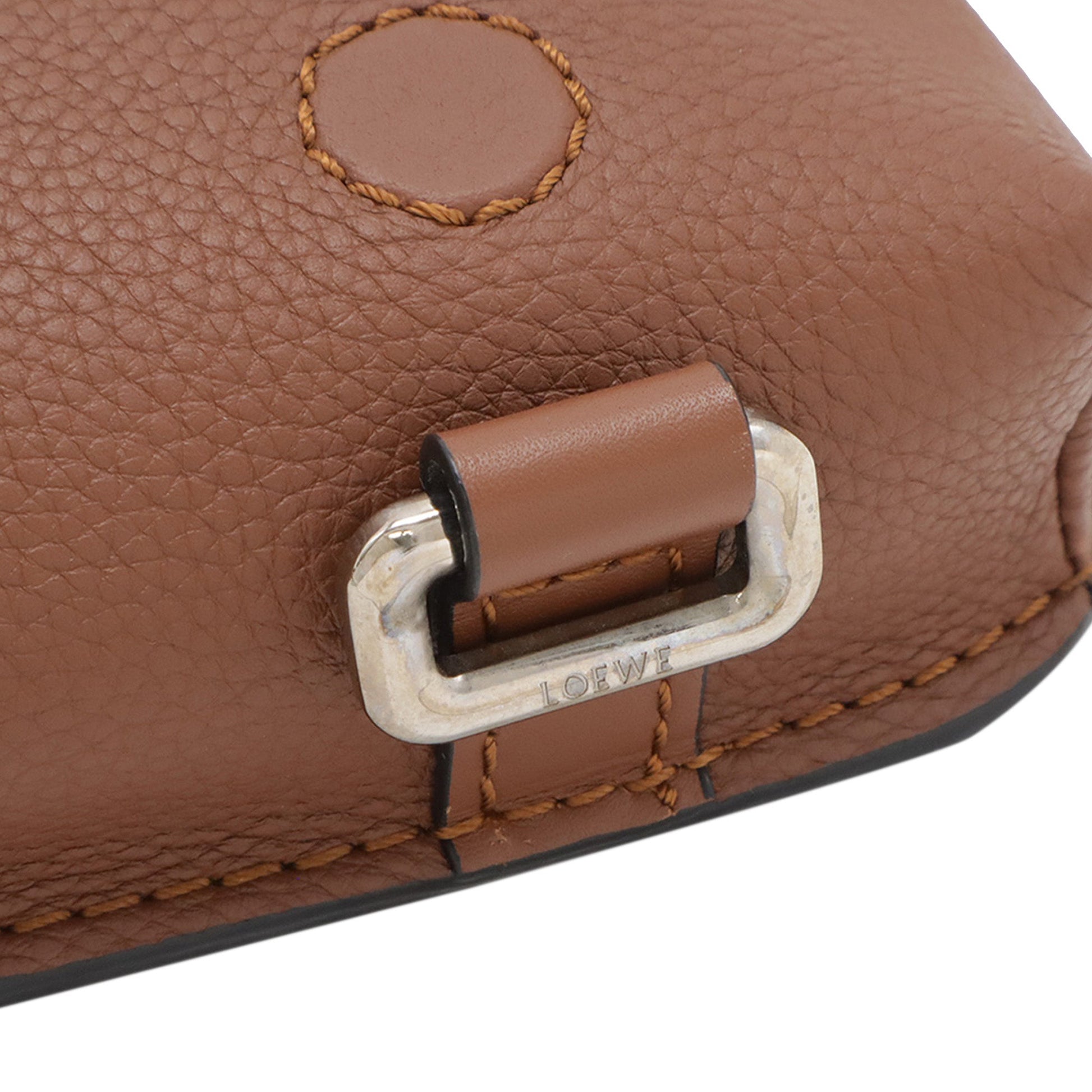LOEWE Leather Anagram Military Belt Bag