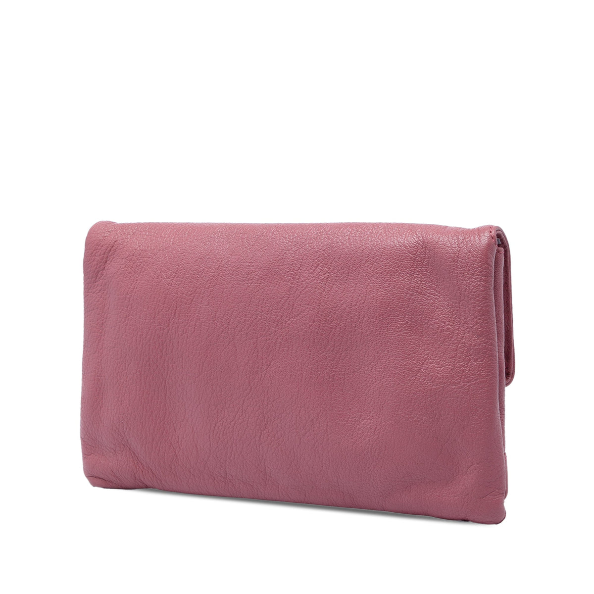 Balenciaga Goatskin Motocross Giant 12 Envelope Clutch — Pink
