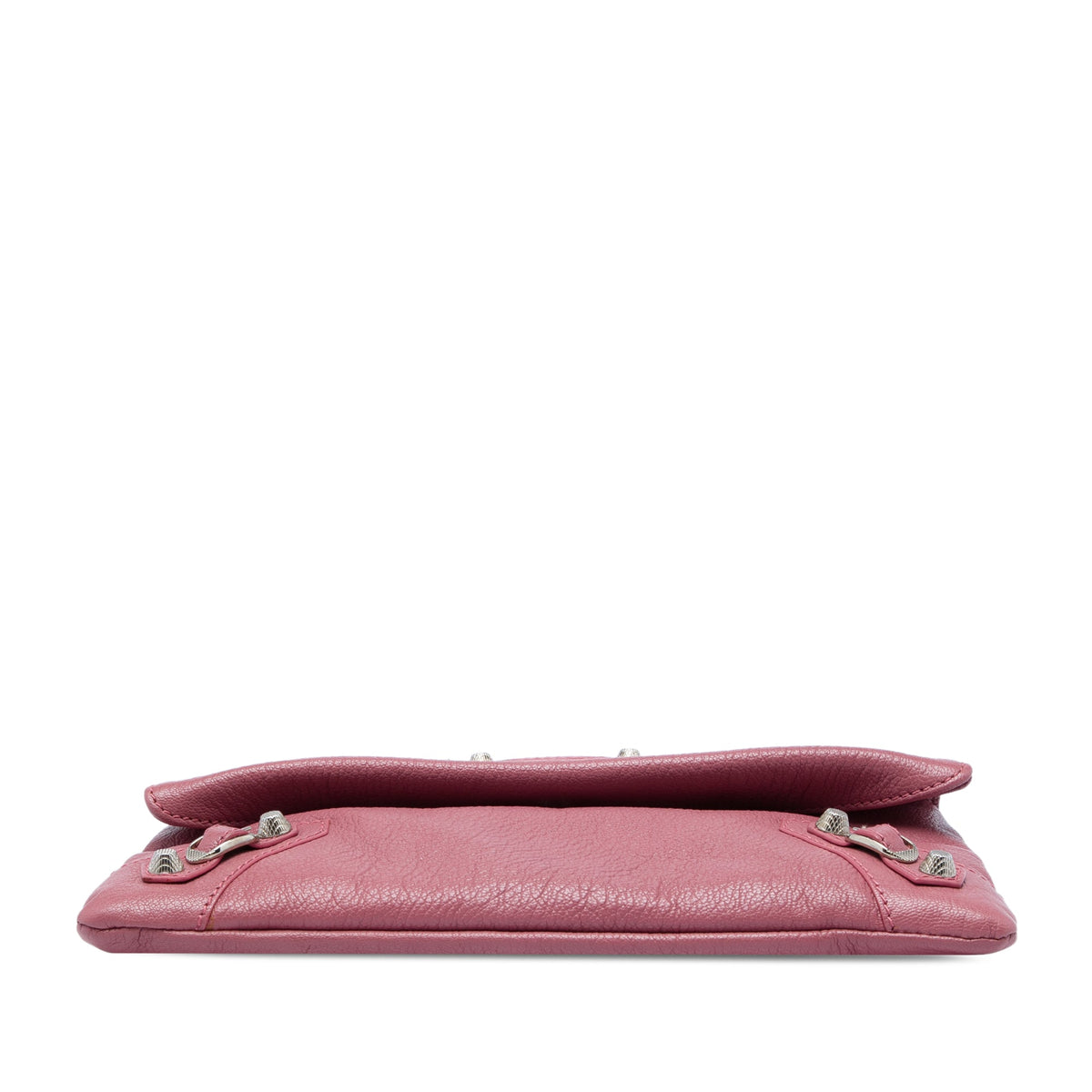Balenciaga Goatskin Motocross Giant 12 Envelope Clutch — Pink