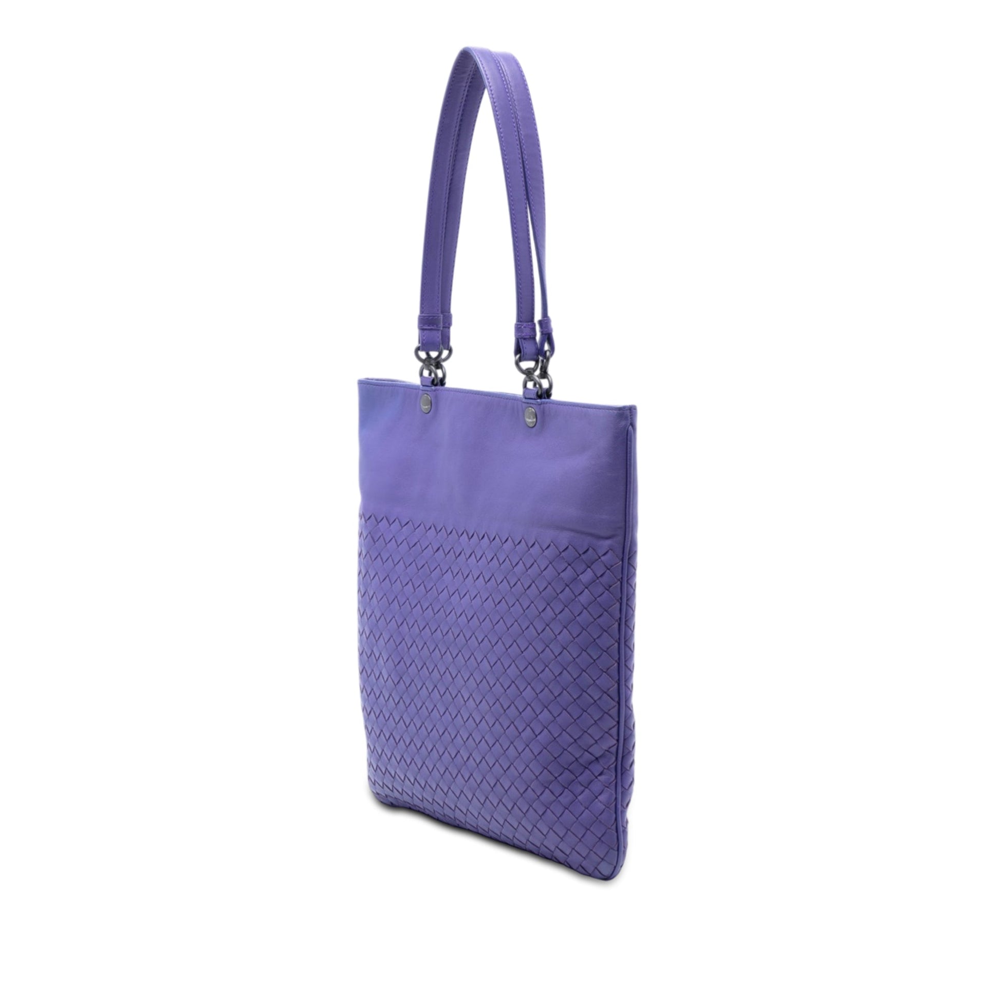 Bottega Veneta Nappa Intrecciato Flat Tote