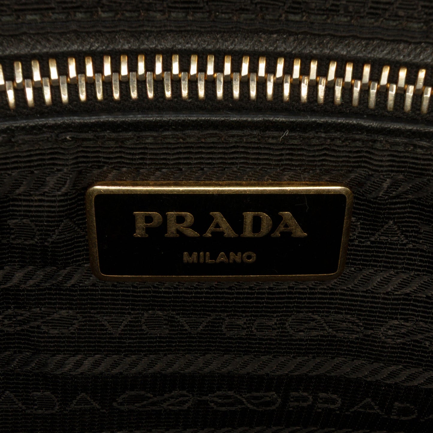Prada Impuntu Tessuto Chain Flap Shoulder Bag