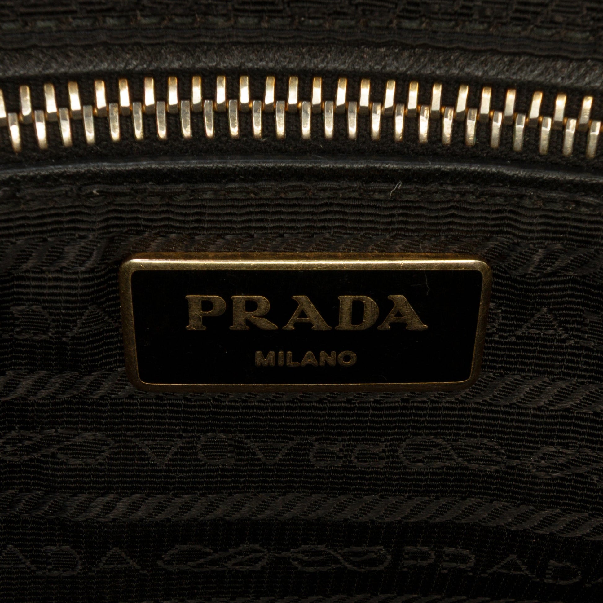 Prada Impuntu Tessuto Chain Flap Shoulder Bag