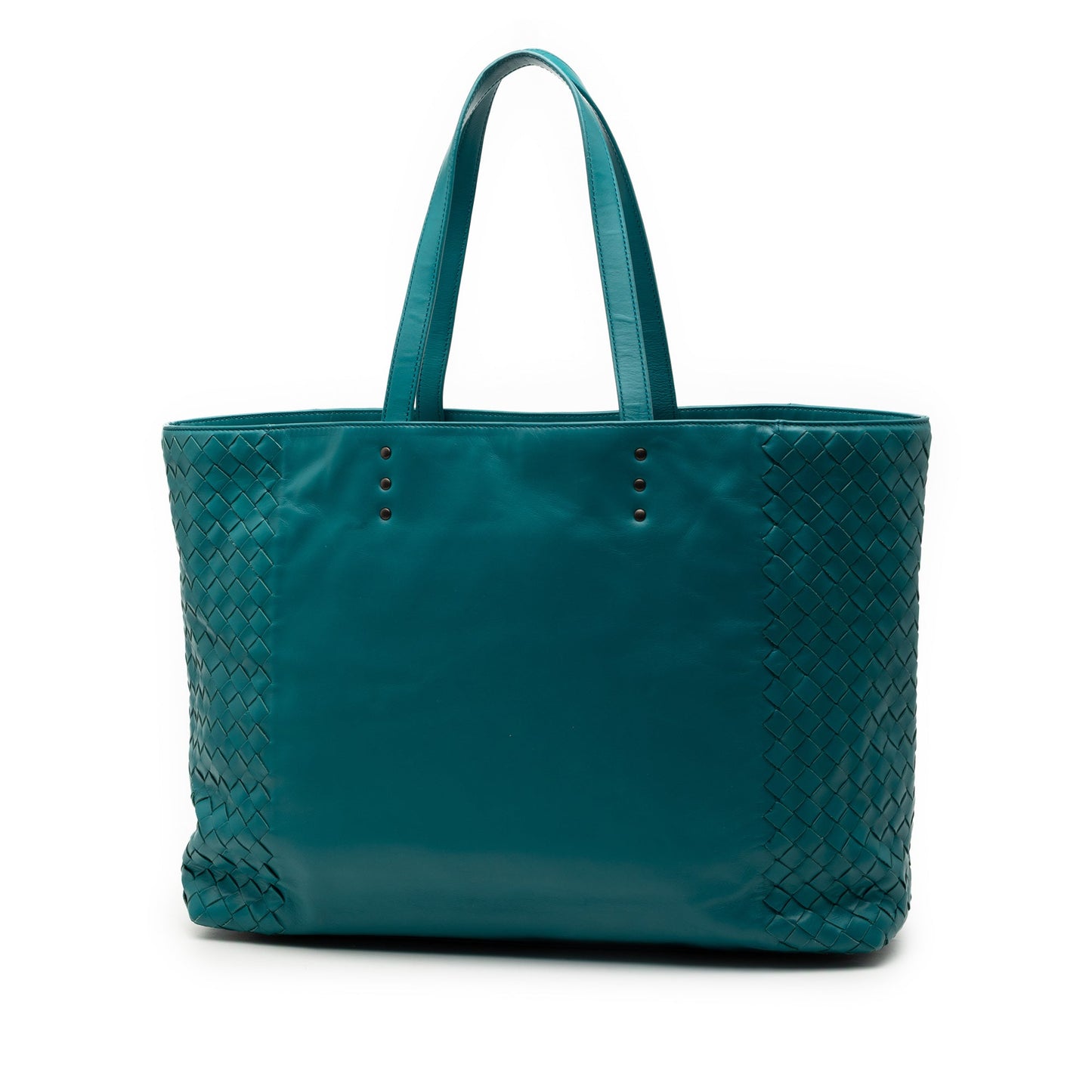 Bottega Veneta Intrecciato Trimmed Nappa Tote