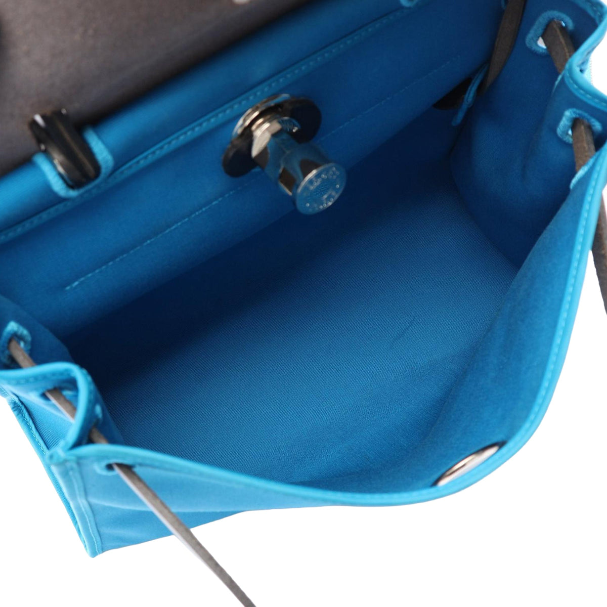 Hermès Toile Herbag Zip 31 — Blue