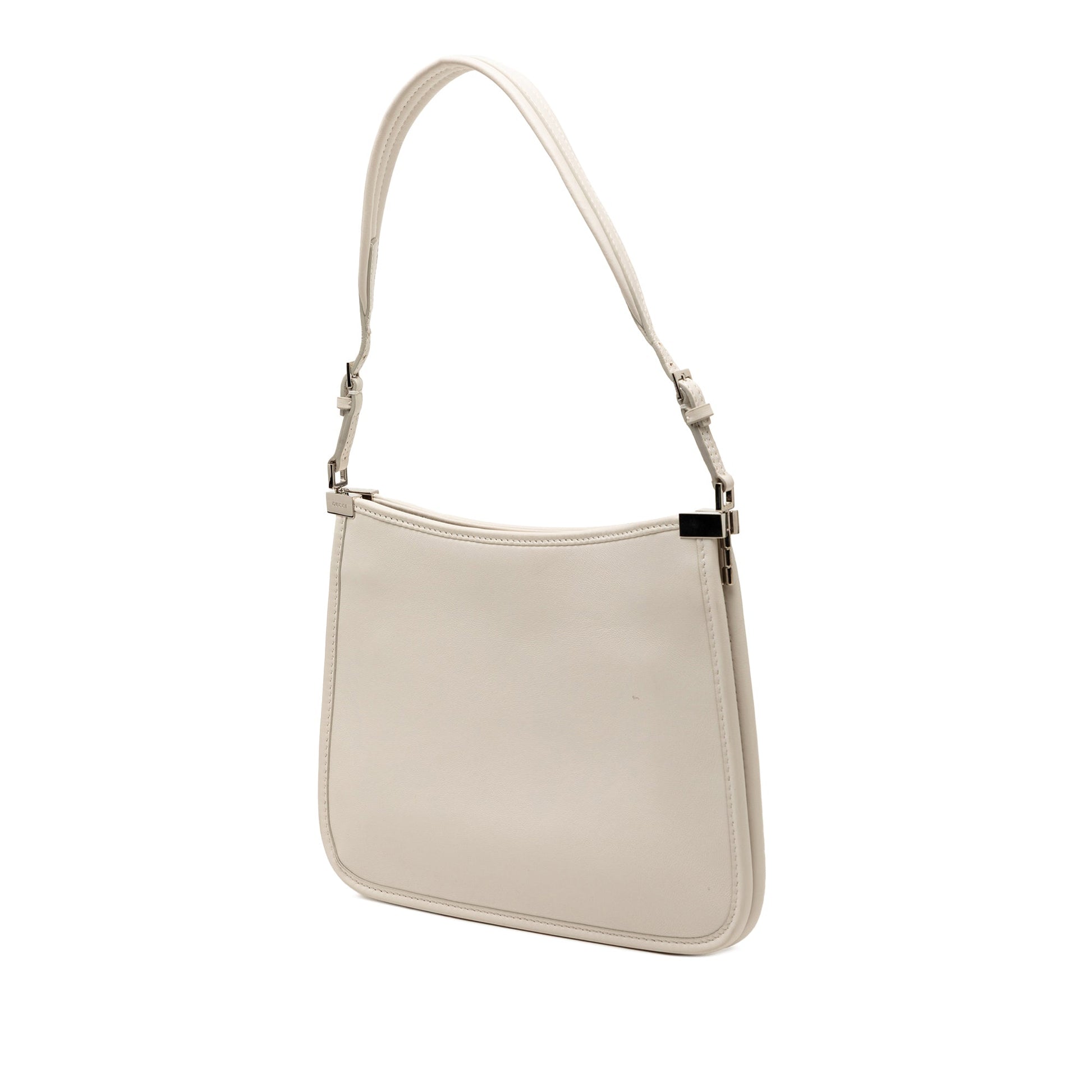 Gucci Small Calfskin Slim Horsebit Shoulder Bag